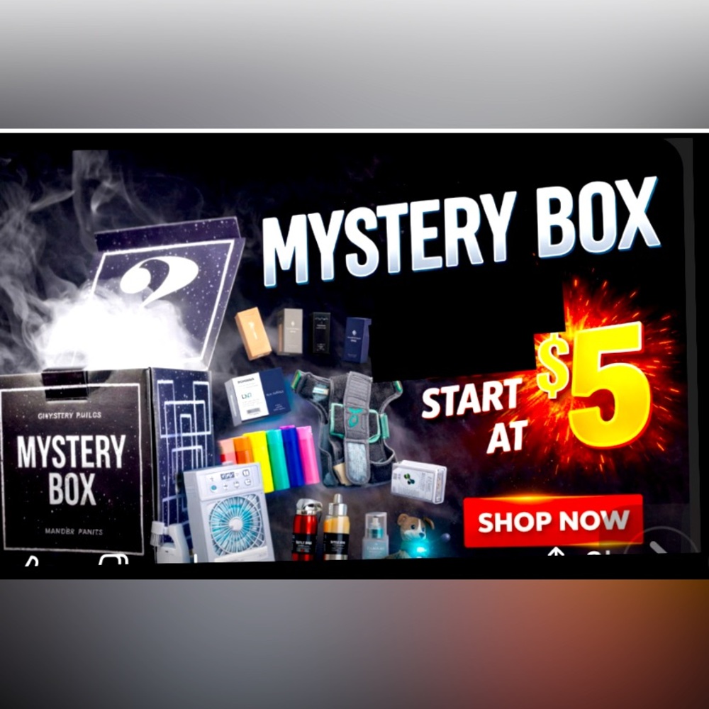 Mystery box $5 To Start